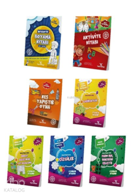 5-7 Yaş Okul Öncesi Seti (7 Kitap)