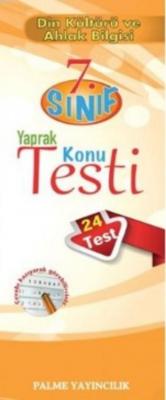 7. Sınıf Din Kültürü ve Ahlak Bilgisi Yaprak Konu Testi
