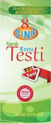 8. Sınıf Din Kültürü ve Ahlak Bilgisi Yaprak Konu Testi
