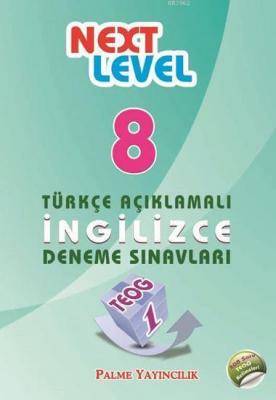 8. Sınıf TEOG 1 Next Level Türkçe Açıklamalı İngilizce Deneme Sınavları