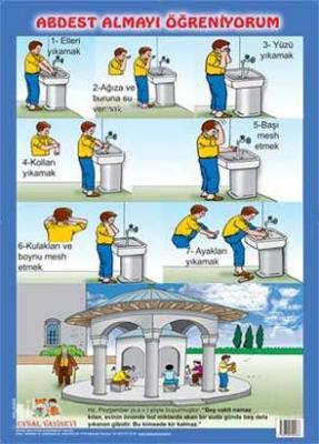 Abdest Almayı Öğreniyorum Posteri