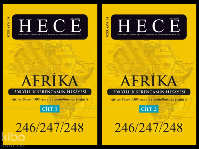Afrika Özel Sayısı (2 Cilt) 246-247-248.Sayı Haziran-Temmuz-Ağustos 2017