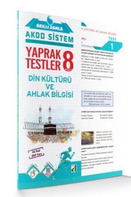 Akıllı Damla Din Kültürü ve Ahlak Bilgisi Yaprak Testler 8. Sınıf; Akıllı Damla Akod Sistem (Akıllı Optik Değerlendirme Sistemi) Yaprak Testler