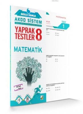 Akıllı Damla Matematik Yaprak Testler - 8.Sınıf; Akıllı Damla Akod Sistem (Akıllı Optik Değerlendirme Sistemi) Yaprak Testler