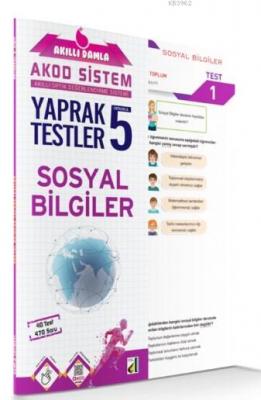 Akıllı Damla Sosyal Bilgiler Yaprak Testler 5. Sınıf; Akıllı Damla Akod Sistem (Akıllı Optik Değerlendirme Sistemi) Yaprak Testler