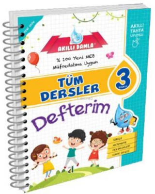 Akıllı Damla Tüm Dersler Defterim - 3