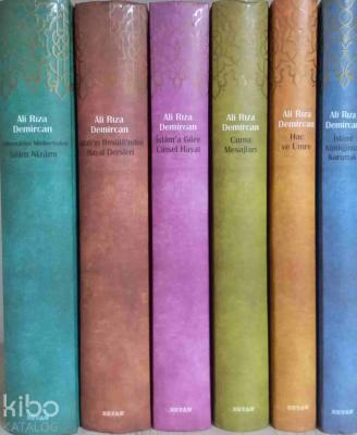 Ali Rıza Demircan Bütün Eserleri (6 Kitap Takım - Kutulu); İslami Kimliğimizi Korumak - Hac ve Umre - Cuma Mesajları - İslam'a Göre Cinsel Hayat - Süleymaniye