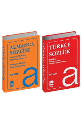 Almanca - Türkçe Sözlük ve Türkçe Sözlük (2 Kitap Set) Kolektif