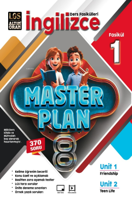 Altın Oran 8.Sınıf İngilizce Master Plan 1.Fasikül Kolektif