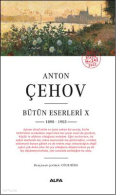 Anton Çehov Bütün Eserleri X 1898-1903 Anton Çehov