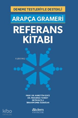 Arapça Grameri Referans Kitab ı- Deneme Testleriylr Destekli