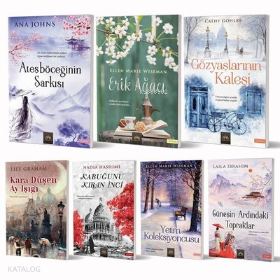 Arkadya Gerçek Hayattan Uyarlama Romanlar Seti - 7 Kitap Takım