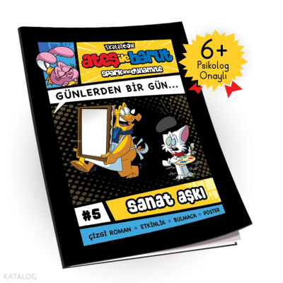 Ateş ile Barut Günlerden Bir Gün Çizgi Roman Serisi  #5;Sanat Aşkı