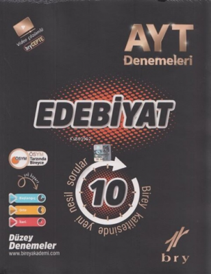 AYT - Branş Denemeleri - Edebiyat (10 lu) Kolektif