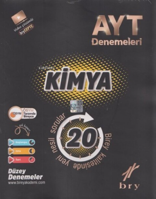 AYT - Branş Denemeleri - Kimya (20 li) Kolektif