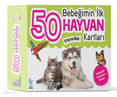 Bebeğimin İlk 50 Hayvan Kartları Zeynep Doğru