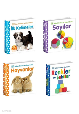 Bebek Dokun ve Hisset Seti - 4 Kitap Takım