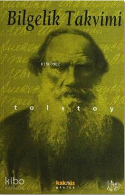 Bilgelik Takvimi Lev Nikolayeviç Tolstoy