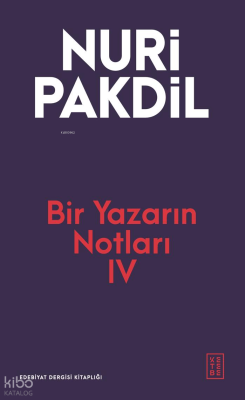 Bir Yazarın Notları 4