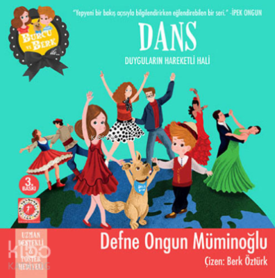 Burcu ve Berk ile Dans;Duyguların Hareketli Hali - 6 - 8 Yaş Defne Ong