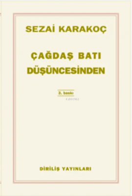 Çağdaş Batı Düşüncesinden Sezai Karakoç