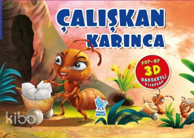 Çalışkan Karınca;Pop-Up 3D Hareketli Kitap Kolektif