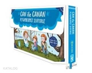 Can İle Canan Peygamberimizi Seviyoruz Seti (5 Kitap Takım) Nefise Atç