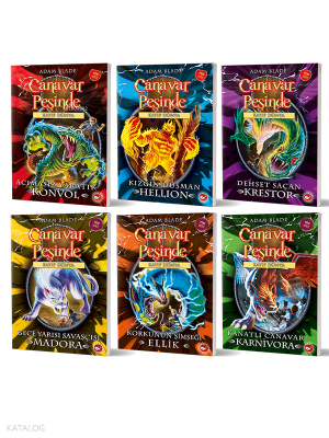 Canavar Peşinde Serisi Kayıp Dünya Macerası (37-42 ) Seti - (6 Kitap)
