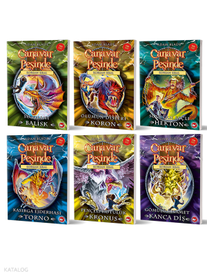 Canavar Peşinde Serisi Korsan Kral Macerası (43- 48) Seti - (6 Kitap)