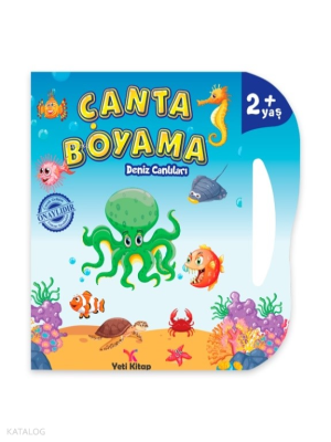 Çanta Boyama - Deniz Canlıları