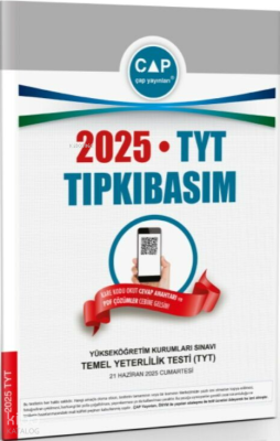 Çap Yayınları 2025 TYT Tıpkı Basım Kolektif