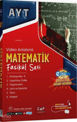 Çap Yayınları AYT Matematik Video Anlatımlı Fasikül Seti Kolektif