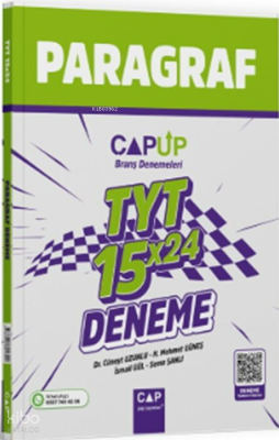 Çap Yayınları TYT Paragraf 15 x 24 Branş Denemesi Kolektif