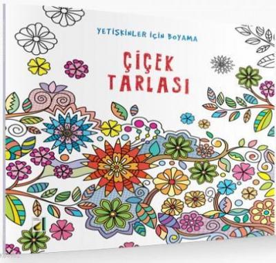 Çiçek Tarlası (Yetişkinler İçin Boyama)