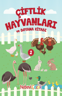 Çiftlik Hayvanları ve Boyama Kitabı – 2