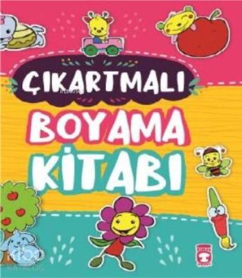 Çıkartmalı Boyama Kitabı (Sticker Hediyeli)
