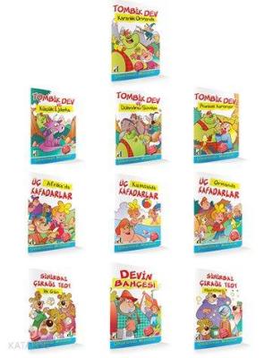 Çıkartmalı Masallar ( 10 Kitap ) Anonim