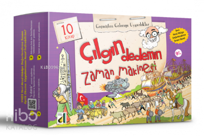 Çılgın Dedemin Zaman Makinesi 2;Geçmişten Geleceğe Uygarlıklar (10 Kitap Takım)