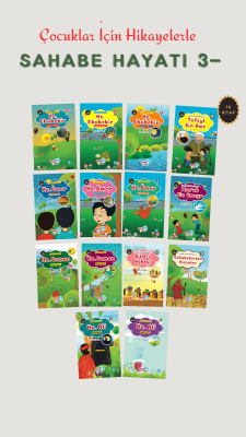 Çocuklar İçin Hikâyelerle Sahabe Hayatı-3 (14 Kitaplık Set) cuma Karak