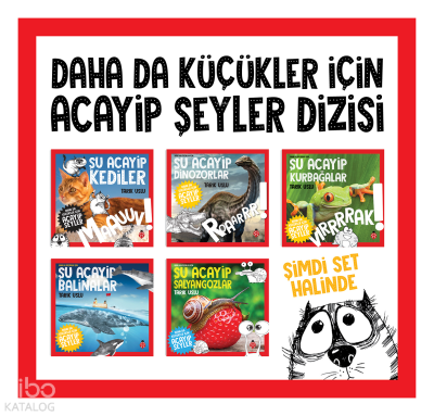 Daha da Küçükler İçin Acayip Şeyler Dizisi Set - 5 Kitap Takım Tarık U