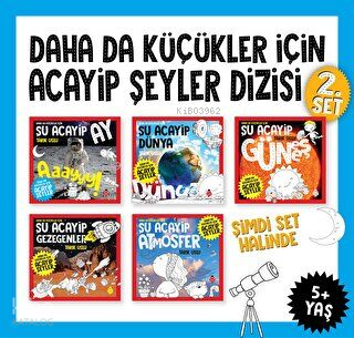 Daha Da Küçükler İçin Acayip Şeyler Seti 2 - 5 Kitap Kolektif