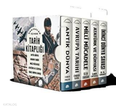 Dakikalar İçinde Tarih Kitaplığı 5 Kitap Kolektif