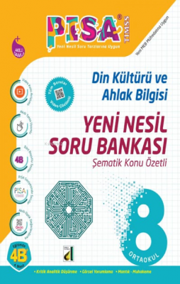 Damla Pisa Yeni Nesil Din Kültürü ve Ahlak Bilgisi Soru Bankası-8. Sınıf