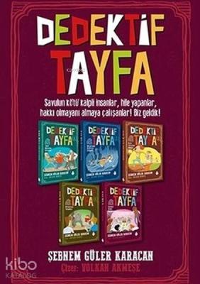 Dedektif Tayfa Seti (5 Kitap Takım) Şebnem Güler Karacan