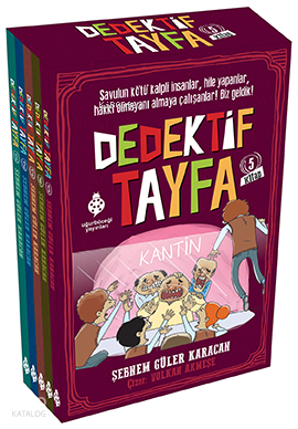 Dedektif Tayfa Seti (5 Kitap Takım) Şebnem Güler Karacan