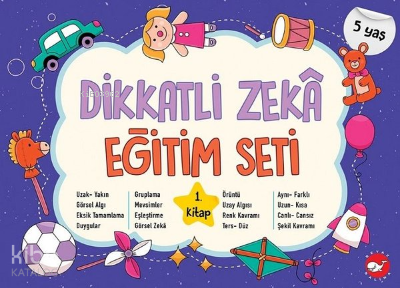 Dikkatli Zeka Eğitim Seti 5 Yaş - 1.Kitap Kolektif
