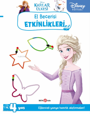 Disney Eğitsel Karlar Ülkesi El Becerisi Etkinlikleri Yazıya Hazırlık