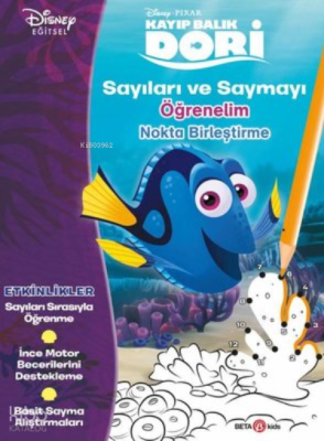 Disney Eğitsel Kayıp Balık Dori Sayıları ve Saymayı Öğrenelim 4+Yaş