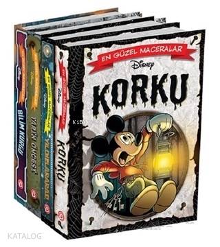 Disney En Güzel Maceralar Serisi (4 Kitap)