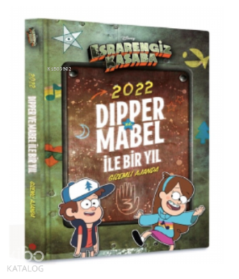 Disney - Esrarengiz Kasaba 2022 Dipper ve Mabel ile Bir Yıl - Gizemli Ajanda